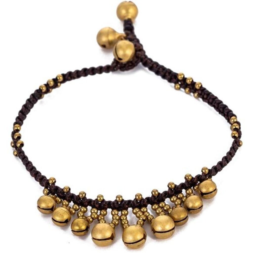 Bohemian Ankle Bracelets for Women Teen Girls, Handmade Natural Stone